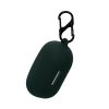 Pouzdro na sluchátka Kwmobile pro Tozo Golden X1, tmavě zelené, silikonové, KWM0000259S002C