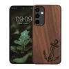 Pouzdro Kwmobile pro Samsung Galaxy A55, hnědé, dřevo, KWM000021PL004C
