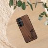 Pouzdro Kwmobile pro Samsung Galaxy A55, hnědé, dřevo, KWM000021PL004C