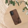 Kryt Kwmobile pro Samsung Galaxy A15 5G, hnědý, dřevo, KWM000021PM003C