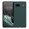 Pouzdro Kwmobile pro Google Pixel 7a, tmavě zelené, silikonové, KWM000019YF017C