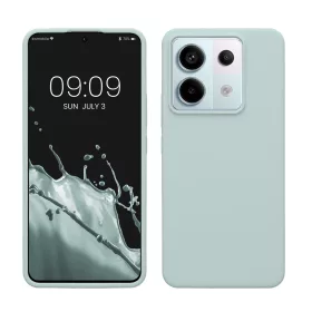   Kryt Kwmobile pro Xiaomi Redmi Note 13 Pro 5G/Poco X6, světle zelený, silikon, KWM000020LF005C