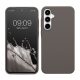 Silikonový kryt Kwmobile pro Samsung Galaxy A35, béžový, KWM000021PA008C