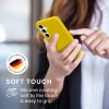 Silikonový kryt Kwmobile pro Samsung Galaxy A35, žlutý, KWM000021PA010C