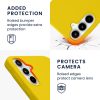Silikonový kryt Kwmobile pro Samsung Galaxy A35, žlutý, KWM000021PA010C