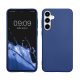 Pouzdro Kwmobile pro Samsung Galaxy A35, modré, silikonové, KWM000021PC002C