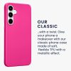 Pouzdro Kwmobile pro Samsung Galaxy A35, růžové, silikonové, KWM000021PC007C