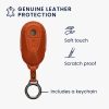 Kryt na klíče od auta Kwmobile pro Mercedes Benz 3 Buttons - Smart Key, Hnědá, Přírodní Kůže, KWM000025AB001C