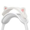 Kwmobile sluchátkový pásek pro Apple AirPods Max, bílý, silikon, KWM000025AD001C