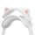 Kwmobile sluchátkový pásek pro Apple AirPods Max, bílý, silikon, KWM000025AD001C