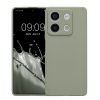 Pouzdro Kwmobile pro Xiaomi Redmi Note 13, zelené, silikonové, KWM000020LK003C