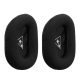 Sada 2 ks náušníků Kwmobile pro TurtleBeach Beach Recon 70, černá/bílá, síťovina, KWM000025AK001C