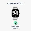 Sada 2 ks ochranných fólií Kwmobile pro Xiaomi Redmi Watch 4, transparentní/černá, polymer, KWM000025BC001C