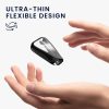 Sada 2 pouzder Kwmobile pro Xiaomi Smart Band 8 Active/Redmi Band 2, černá/zlatá, silikon, KWM000025BJ002C