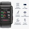 Sada 2 ks ochranných fólií Kwmobile pro Huawei Watch D, transparentní/černá, polymer, KWM000025BK001C