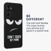 Pouzdro Kwmobile pro Samsung Galaxy A05s, černo/bílé, silikonové, KWM000021PY001C