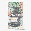 Pouzdro Kwmobile pro Samsung Galaxy A25, černo/bílé, silikonové, KWM000021QB001C
