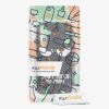 Pouzdro Kwmobile pro Samsung Galaxy A35, černo/bílé, silikonové, KWM000021QC001C
