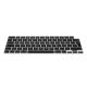 Kryt klávesnice Kwmobile pro Apple MacBook Pro M2 16" (2023)/MacBook Pro M3 16" (2023), černý, silikon, KWM000025BV001C