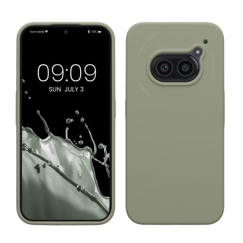 Pouzdro Kwmobile pro Nothing Phone 2a/Phone 2a Plus, světle zelené, silikonové, KWM000020LP003C