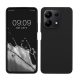 Pouzdro Kwmobile pro Xiaomi Redmi Note 13, černé, silikonové, KWM000020LS001C