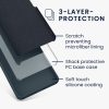 Pouzdro Kwmobile pro Xiaomi Redmi Note 13, tmavě zelené, silikonové, KWM000020LS003C