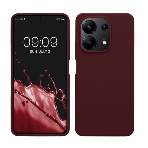 Pouzdro Kwmobile pro Xiaomi Redmi Note 13, fialové, silikonové, KWM000020LS004C