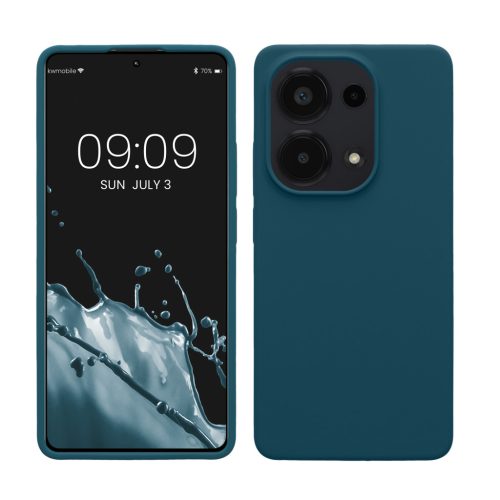 Pouzdro Kwmobile pro Xiaomi Redmi Note 13 Pro, modré, silikonové, KWM000020LT002C
