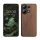 Pouzdro Kwmobile pro Xiaomi Redmi Note 13, hnědé, dřevo/silikon, KWM000020LU001C