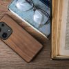 Pouzdro Kwmobile pro Xiaomi Redmi Note 13 Pro, hnědé, dřevo/silikon, KWM000020LV001C