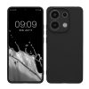 Pouzdro Kwmobile pro Xiaomi Redmi Note 13, černé, silikonové, KWM000020LW001C