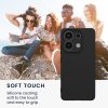 Pouzdro Kwmobile pro Xiaomi Redmi Note 13, černé, silikonové, KWM000020LW001C