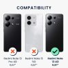 Pouzdro Kwmobile pro Xiaomi Redmi Note 13, světle zelené, silikonové, KWM000020LW003C