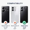 Kryt Kwmobile pro Xiaomi Redmi Note 13, modrý, silikon, KWM000020LX001C