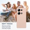 Pouzdro Kwmobile pro Xiaomi Redmi Note 13 Pro, krémové, silikonové, KWM000020LY002C