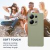 Pouzdro Kwmobile pro Xiaomi Redmi Note 13 Pro, světle zelené, silikonové, KWM000020LY003C