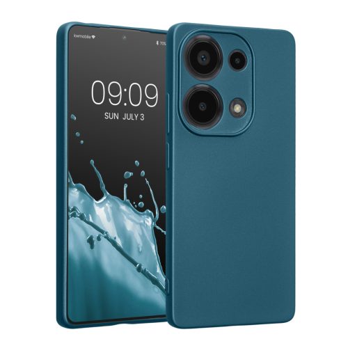 Pouzdro Kwmobile pro Xiaomi Redmi Note 13 Pro, modré, silikonové, KWM000020LZ001C