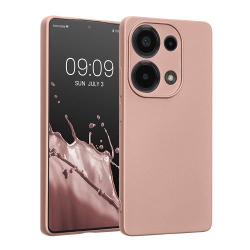 Pouzdro Kwmobile pro Xiaomi Redmi Note 13 Pro, růžové, silikonové, KWM000020LZ002C