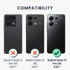 Pouzdro Kwmobile pro Xiaomi Redmi Note 13 Pro, růžové, silikonové, KWM000020LZ002C