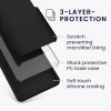 Pouzdro Kwmobile pro Motorola Moto G34, černé, silikonové, KWM000022QS001C