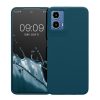Pouzdro Kwmobile pro Motorola Moto G34, zelené, silikonové, KWM000022QS002C