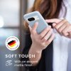 Pouzdro Kwmobile pro Google Pixel 8, světle modré, silikonové, KWM0000208H017C