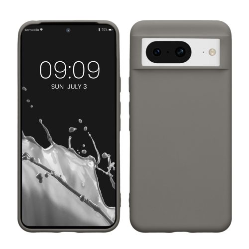 Pouzdro Kwmobile pro Google Pixel 8, béžové, silikonové, KWM0000208H021C