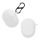 Pouzdro na sluchátka Kwmobile pro sluchátka Google Pixel Buds řady A, bílé, silikonové, KWM000025DK002C