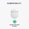 Pouzdro na sluchátka Kwmobile pro sluchátka Google Pixel Buds řady A, tmavě modré, silikonové, KWM000025DK003C