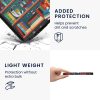 Kryt Kwmobile pro PocketBook InkPad Color 3, vícebarevný, ekologická kůže, KWM000023RS004C