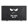 Kwmobile venkovní kryt pro 32palcovou TV, černo/bílý, polyester, KWM000025EI001C