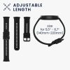 Sada 2 řemínků Kwmobile pro Huawei Watch Fit 2, černá/zelená, silikonová, KWM000016VU006C