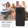 Pouzdro Kwmobile pro Xiaomi 14, černé, silikonové, KWM000020ML001C