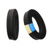 Sada 2 ušních polštářků Kwmobile Cooling Gel pro Sennheiser HD 569/HD599/HD599 SE, černá, eko kůže, KWM000025EX001C